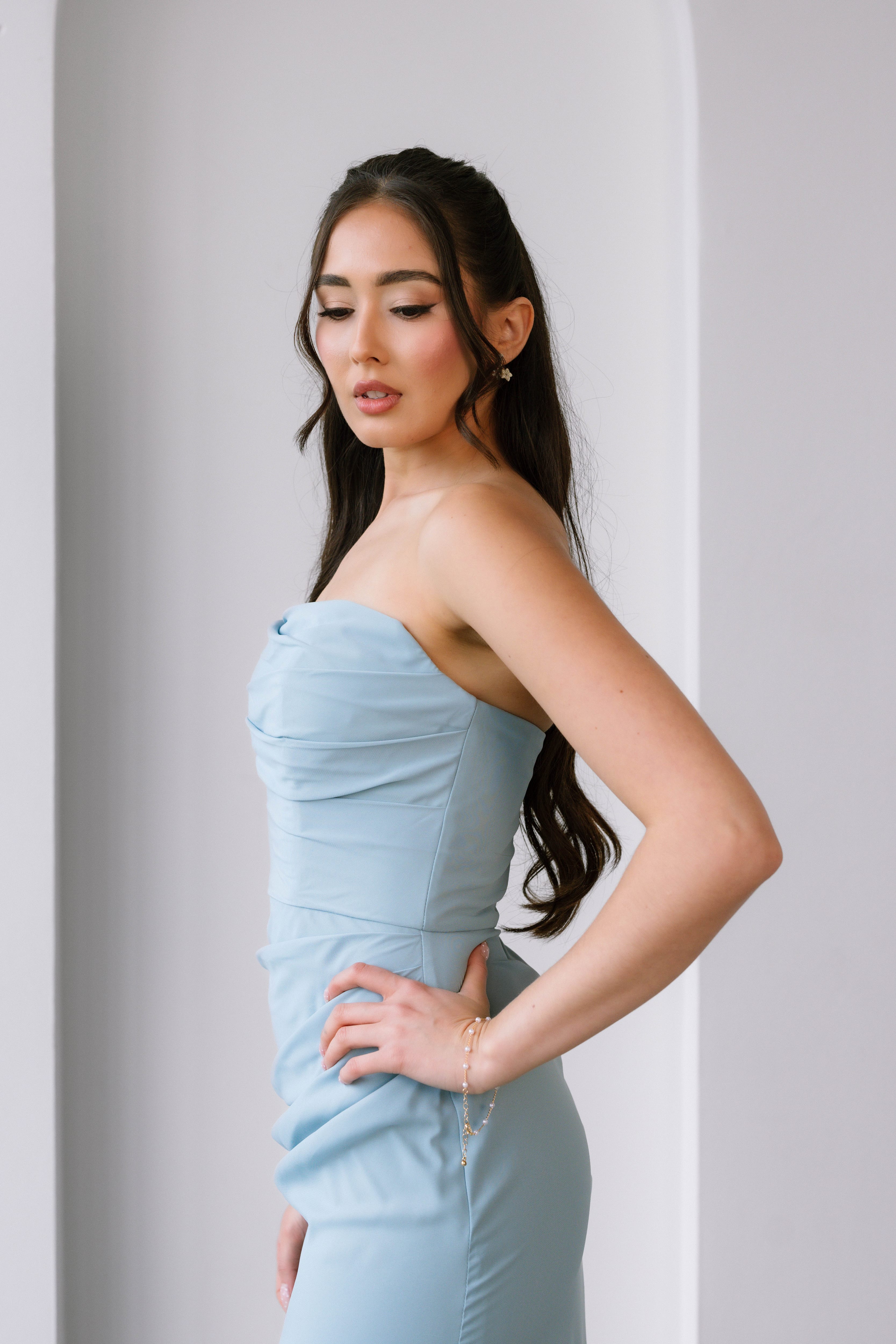 '- dusty blue