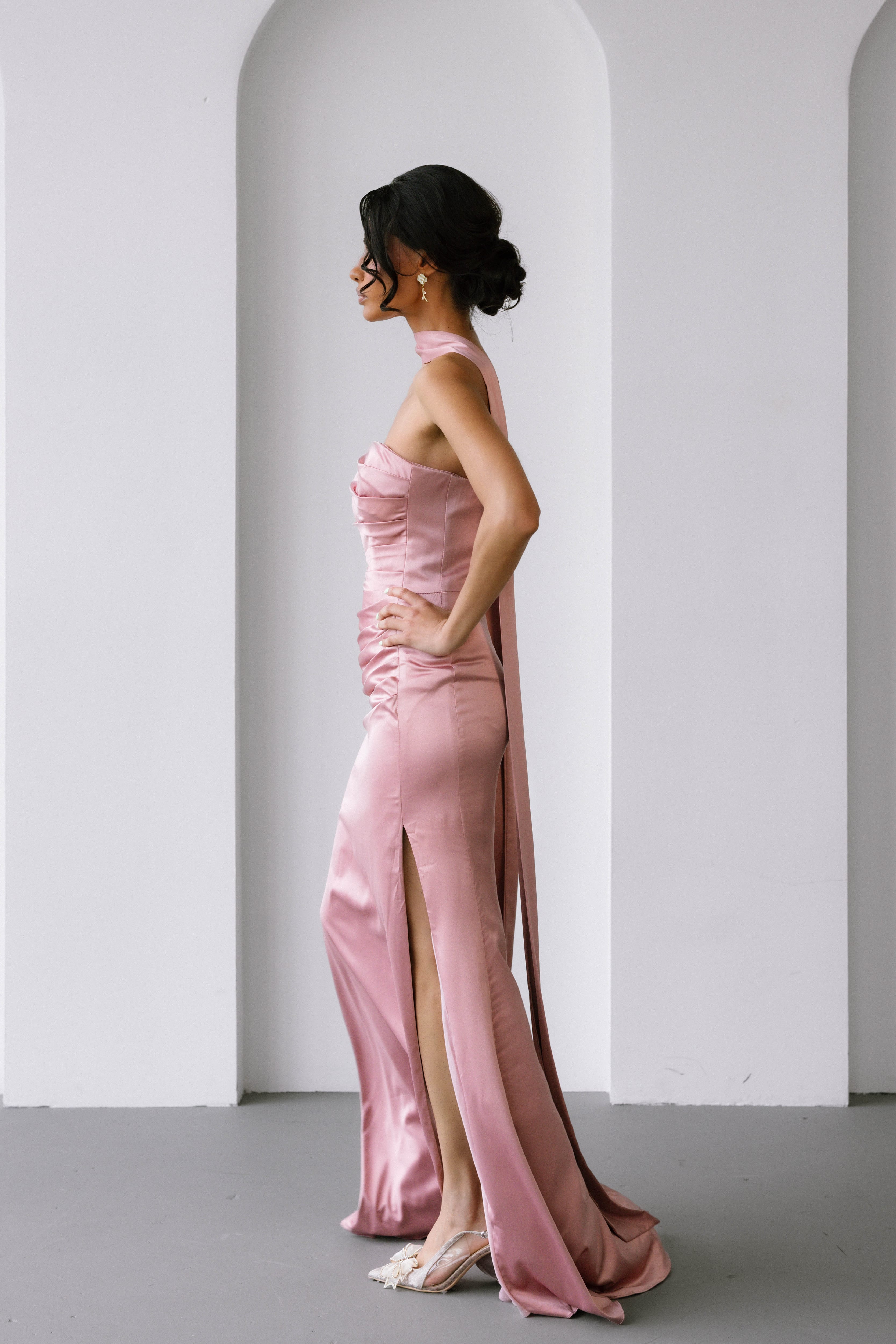 '- dusty pink