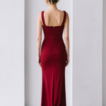 '- burgundy