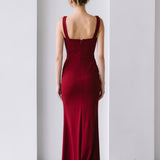 '- burgundy