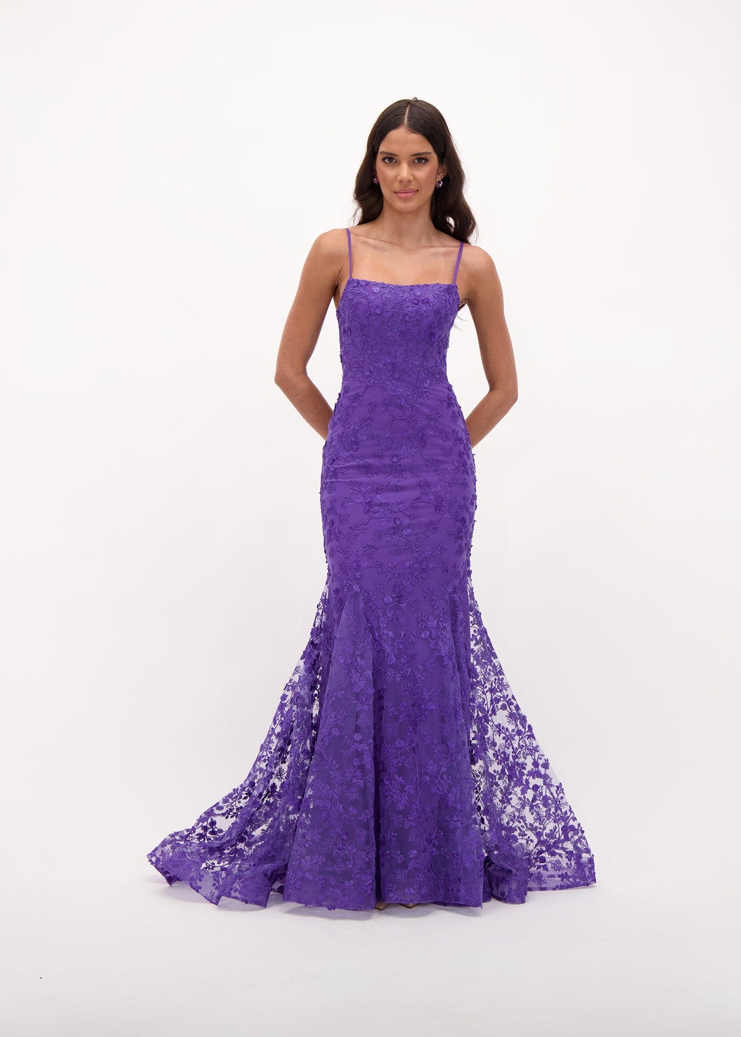 purple candy dress Candice Wang 72405 Size 4 Purple A Line Glitter Tulle Lace Prom Dress off the shoulder Corset Formal Gown