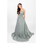 Image of  04-50025-Sage-0 Candy Prom 04-50025 | Prom and Evening Dress Sage / 0