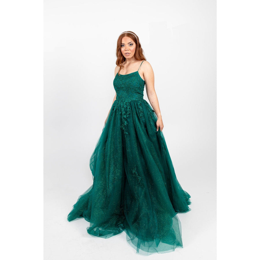 Image of  04-50028-Dark Green-0 Candy Prom  04-50028 | Prom Dress, Modern Dress, Evening Dress Dark Green / 0