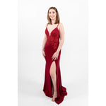 Image of  04-50029-Burgundy-2 Candy Prom 04-50029 | Prom Dress, Evening Dress, Sexy Dress Burgundy / 2