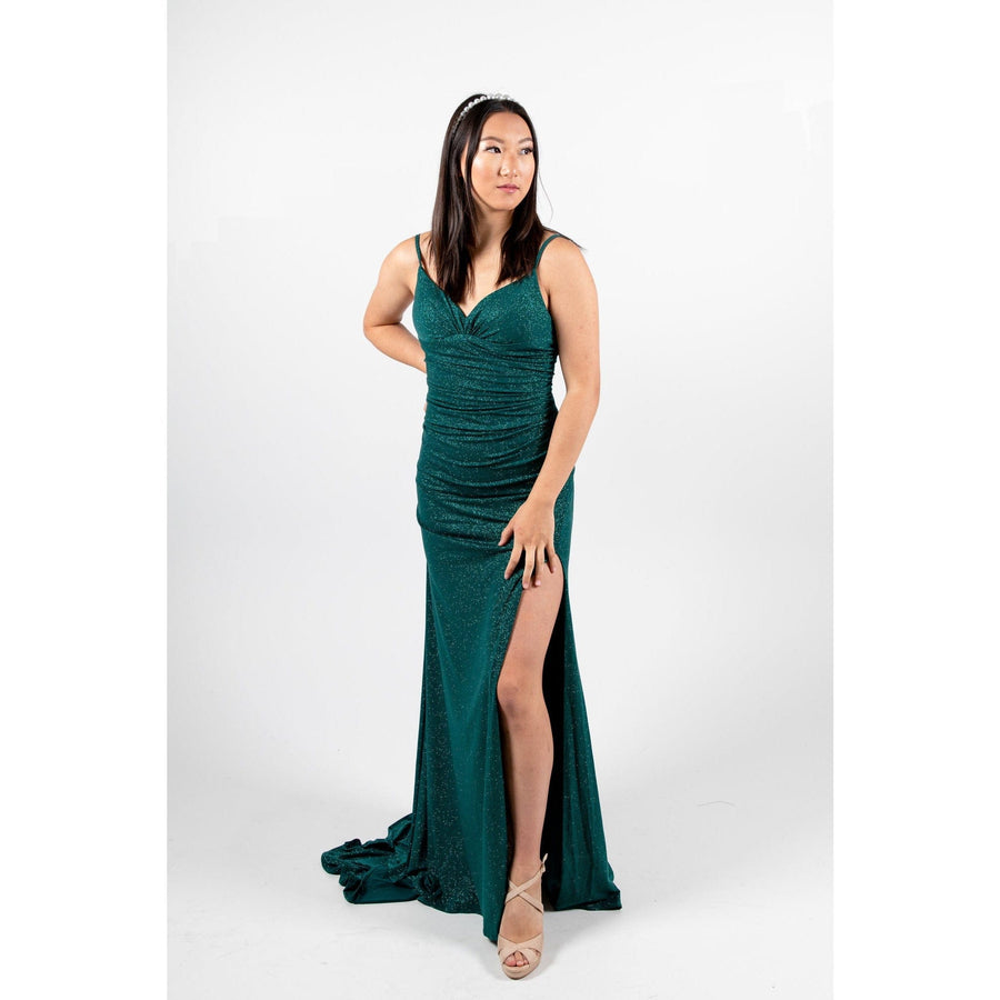 Image of  04-50033-Emerald-0 Candy Prom 04-50033 | Prom dress, evening dress Emerald / 0