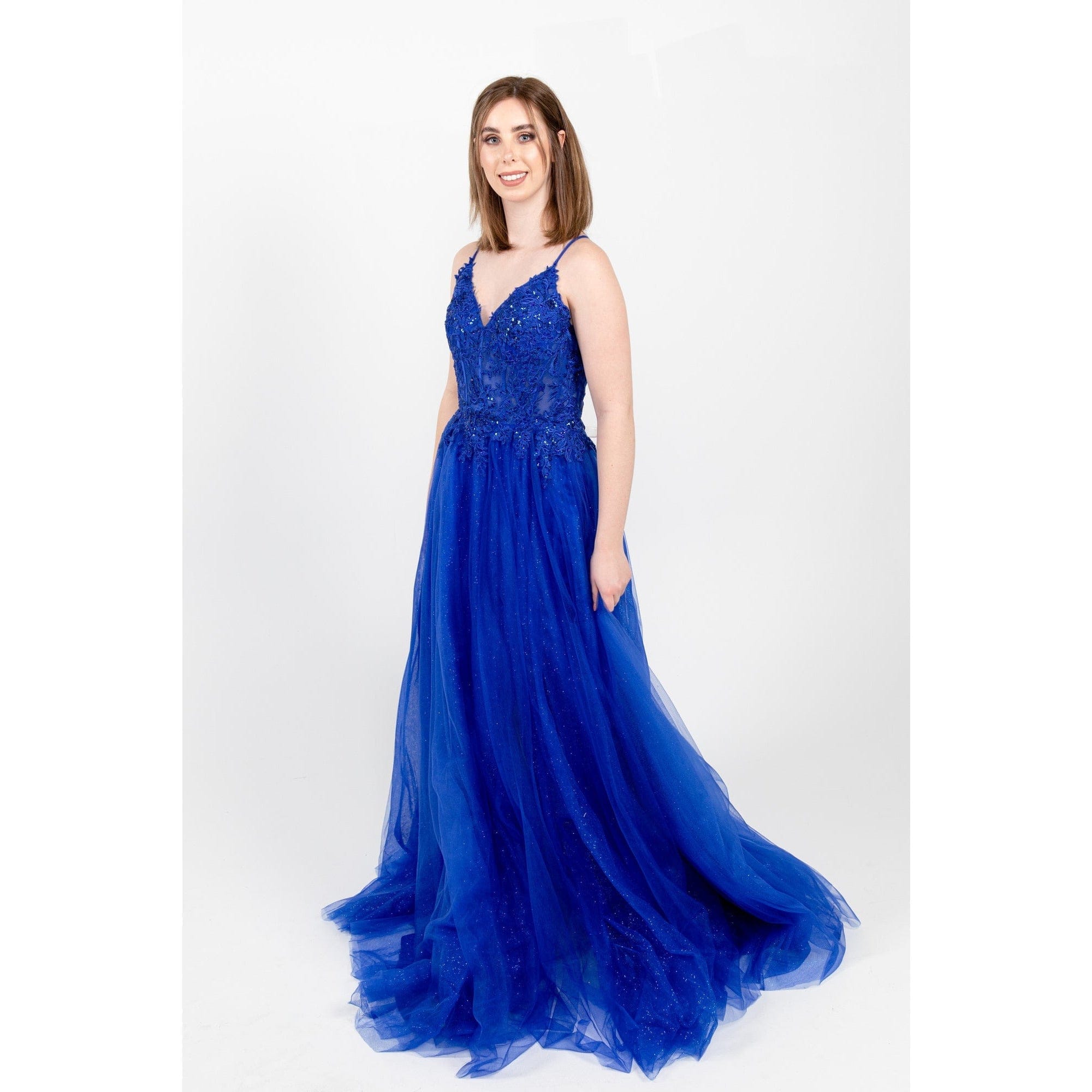 Image of  04-50035-Royal-0 Candy Prom 04-50035 | Prom Dress| Evening Dresses Royal / 0