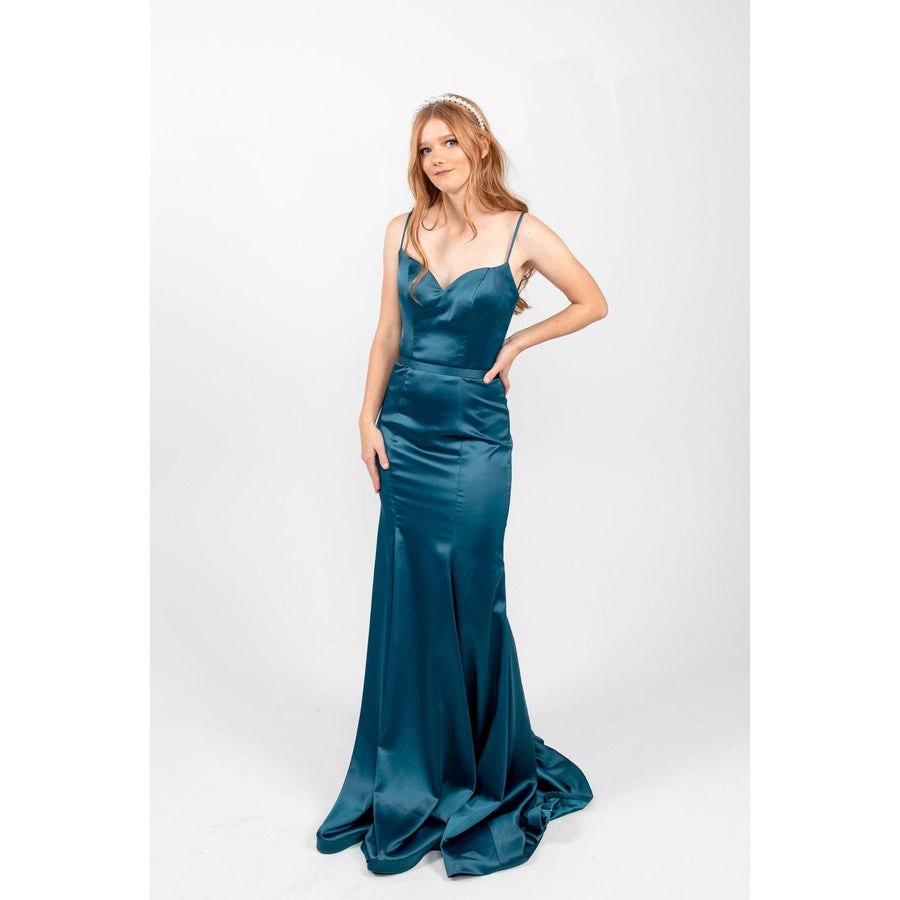 Image of  06-5011-Teal-0 Candy Prom | Prom Shop| Evening Dresses Teal / 0