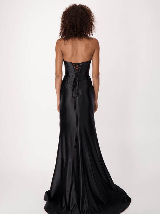 Cindy USA CN 50485 Sparkle Fabric Prom Gown with Pockets main image 1