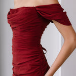 '- burgundy