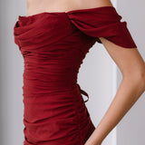 '- burgundy