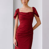 '- burgundy