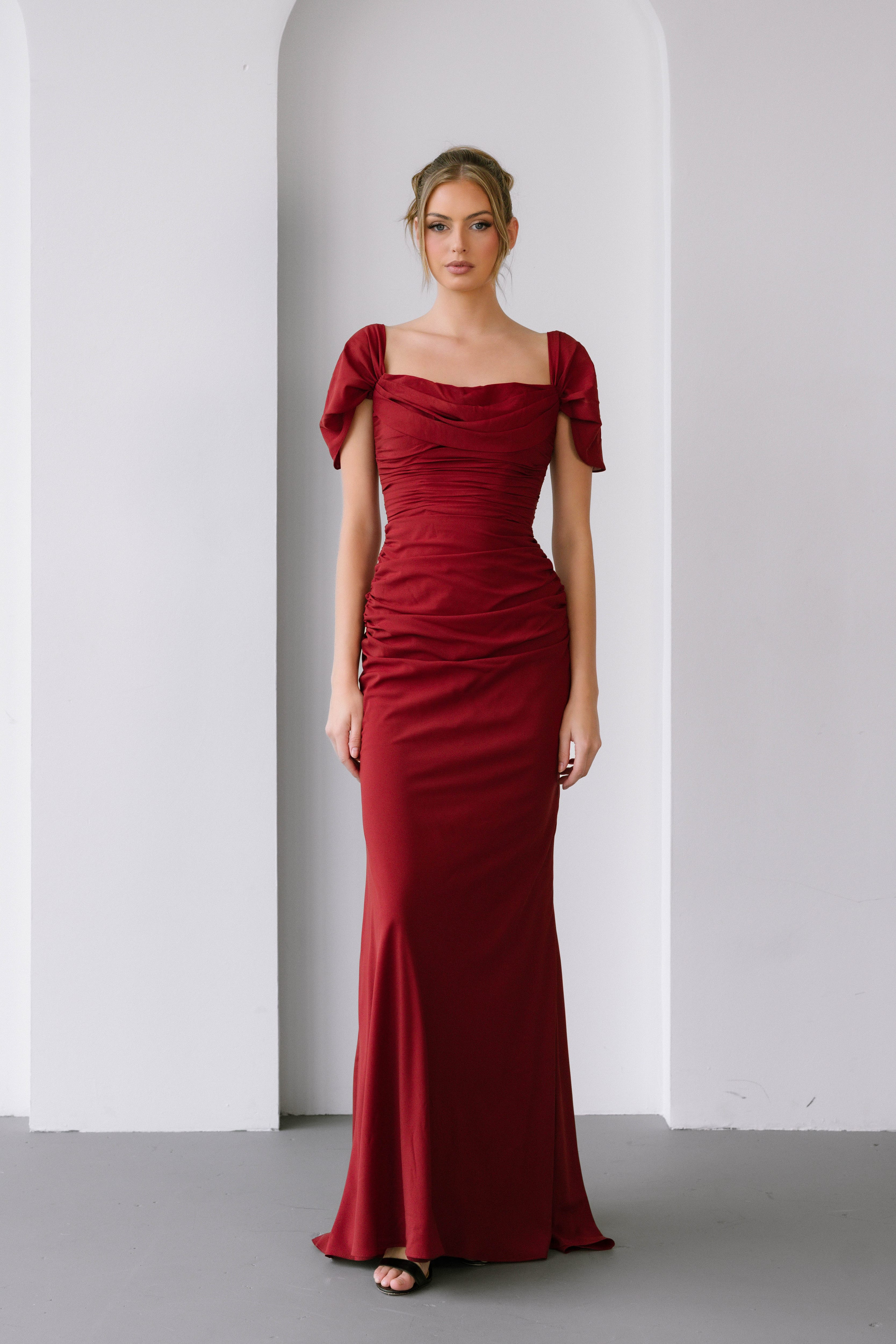 '- burgundy