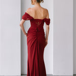'- burgundy