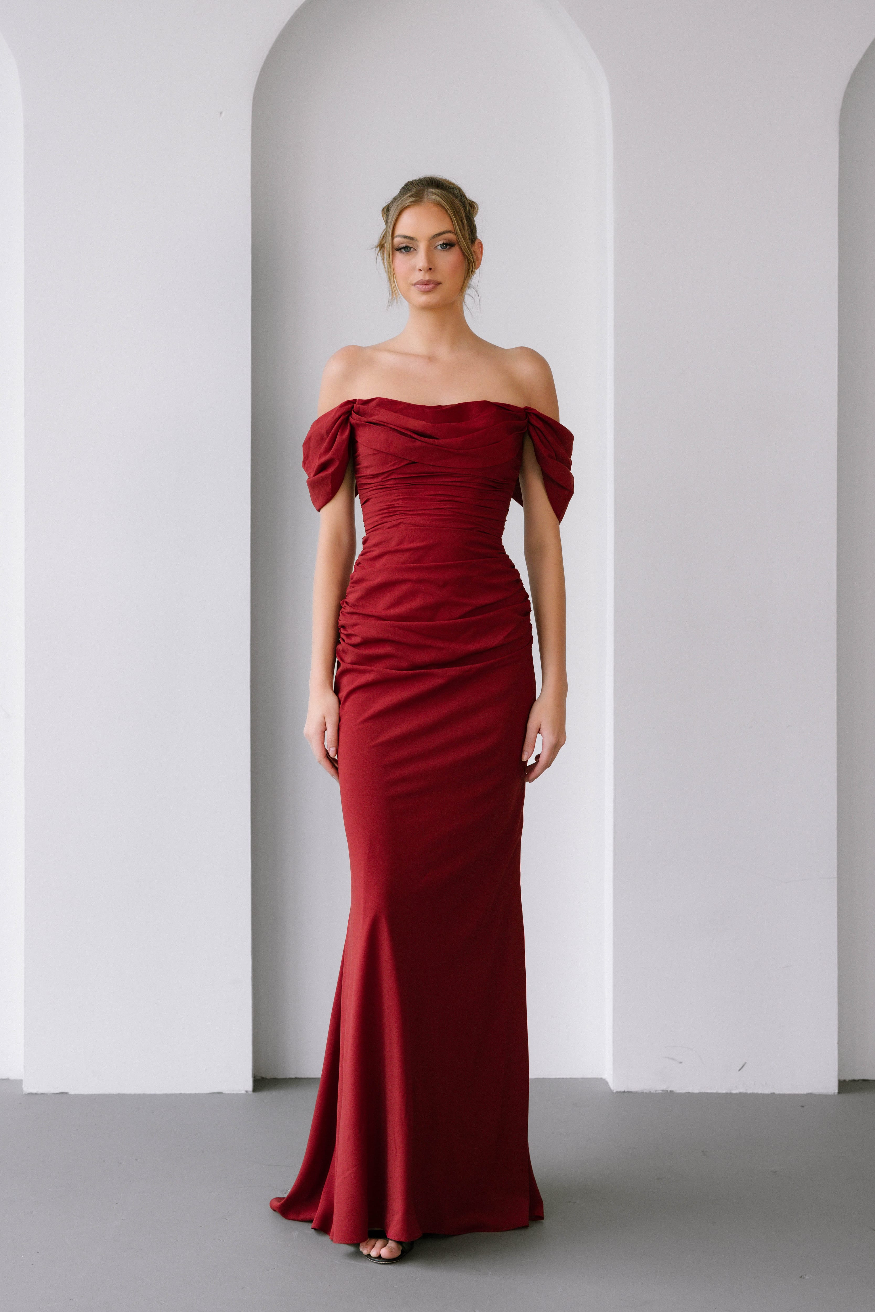 '- burgundy