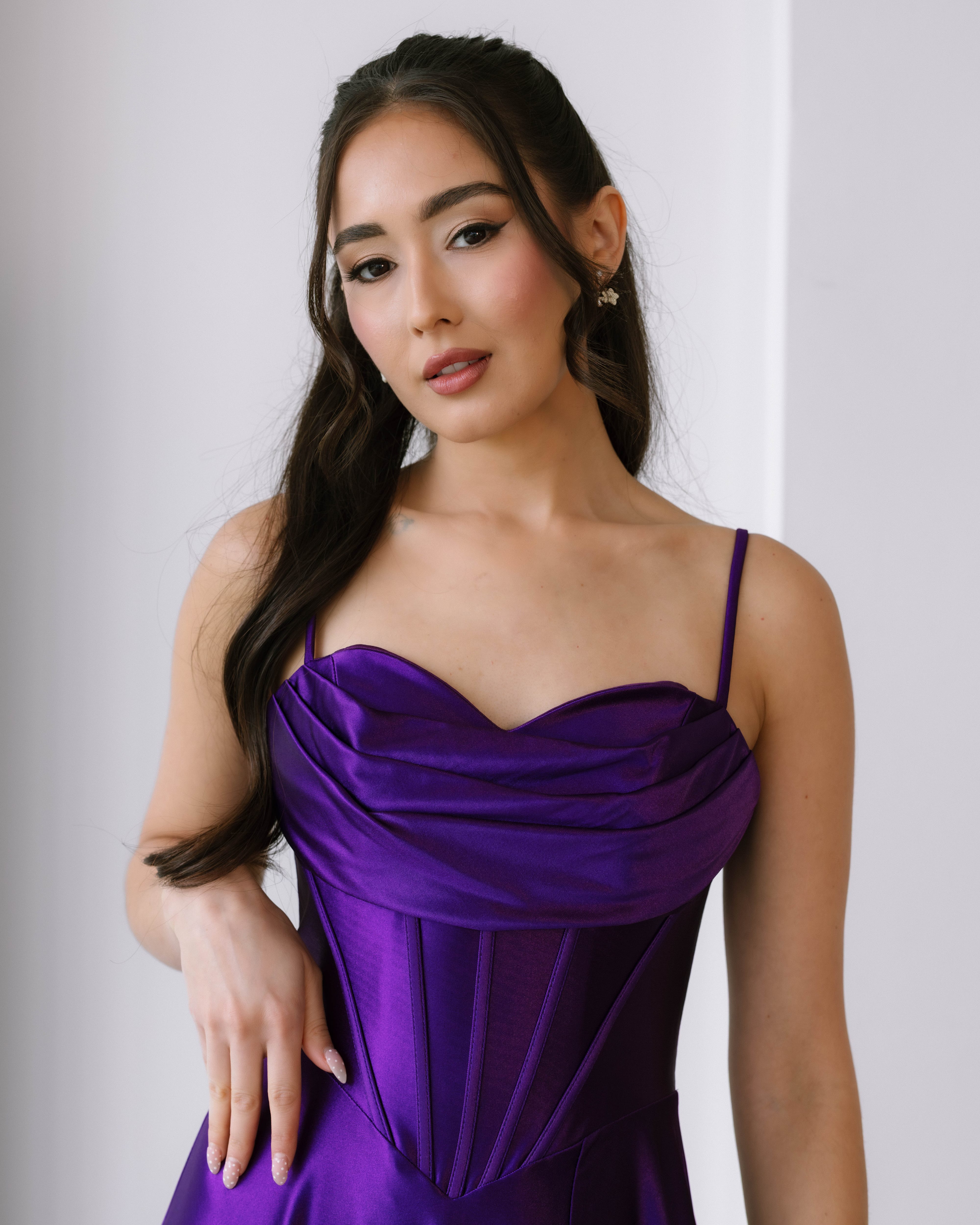 '- purple