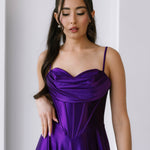 '- purple