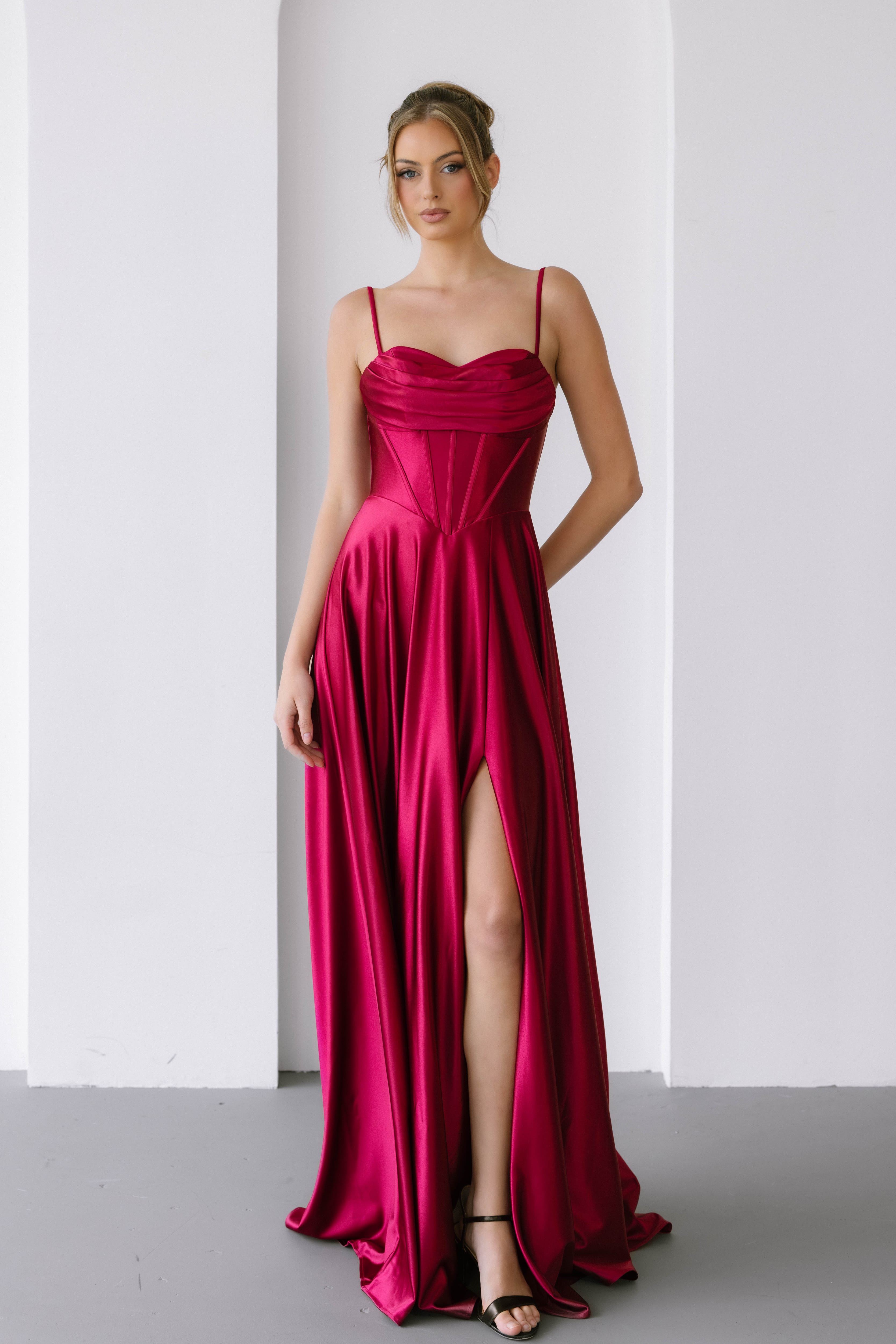 '- burgundy
