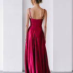 '- burgundy