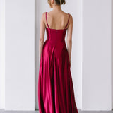 '- burgundy