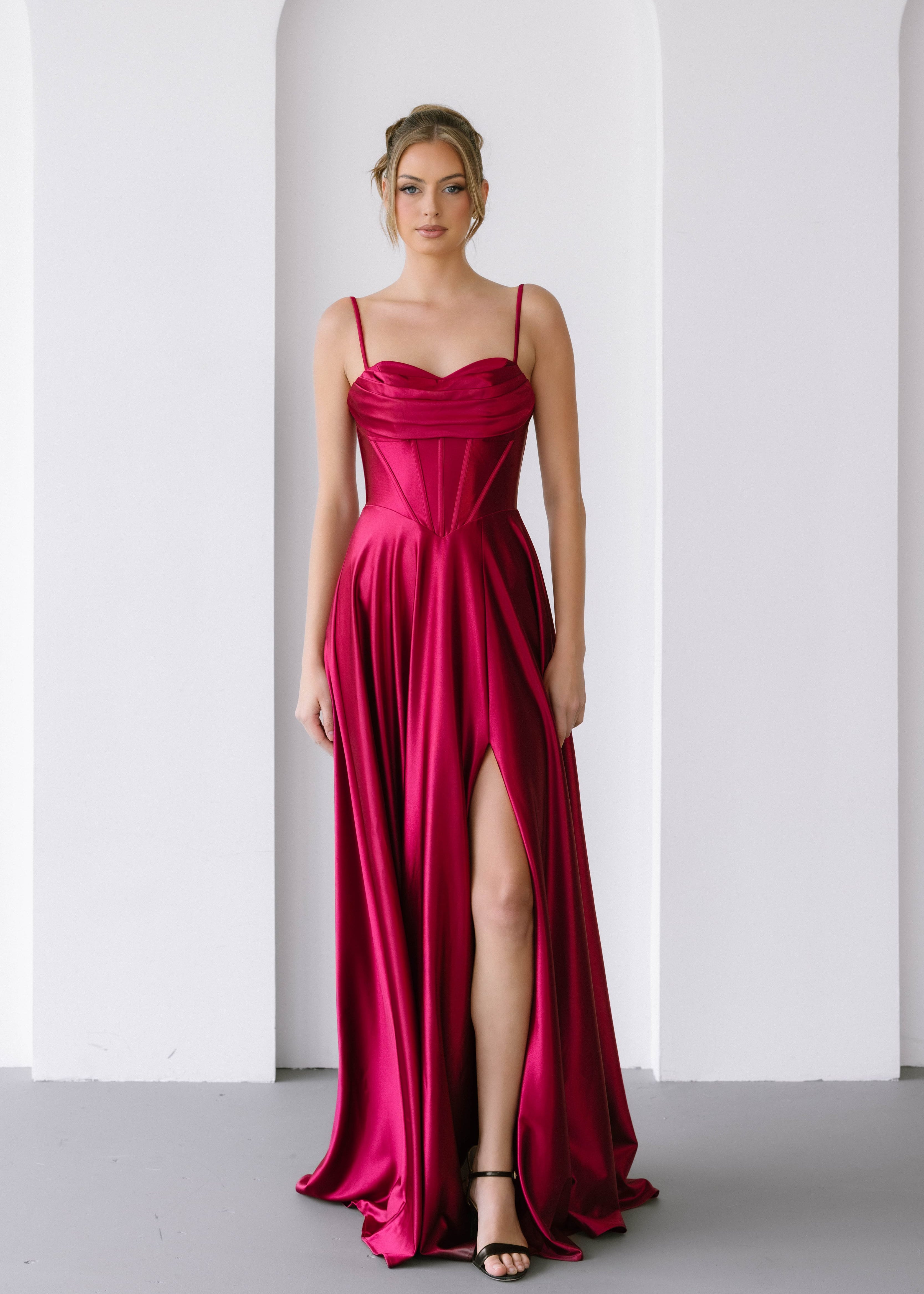 '- burgundy