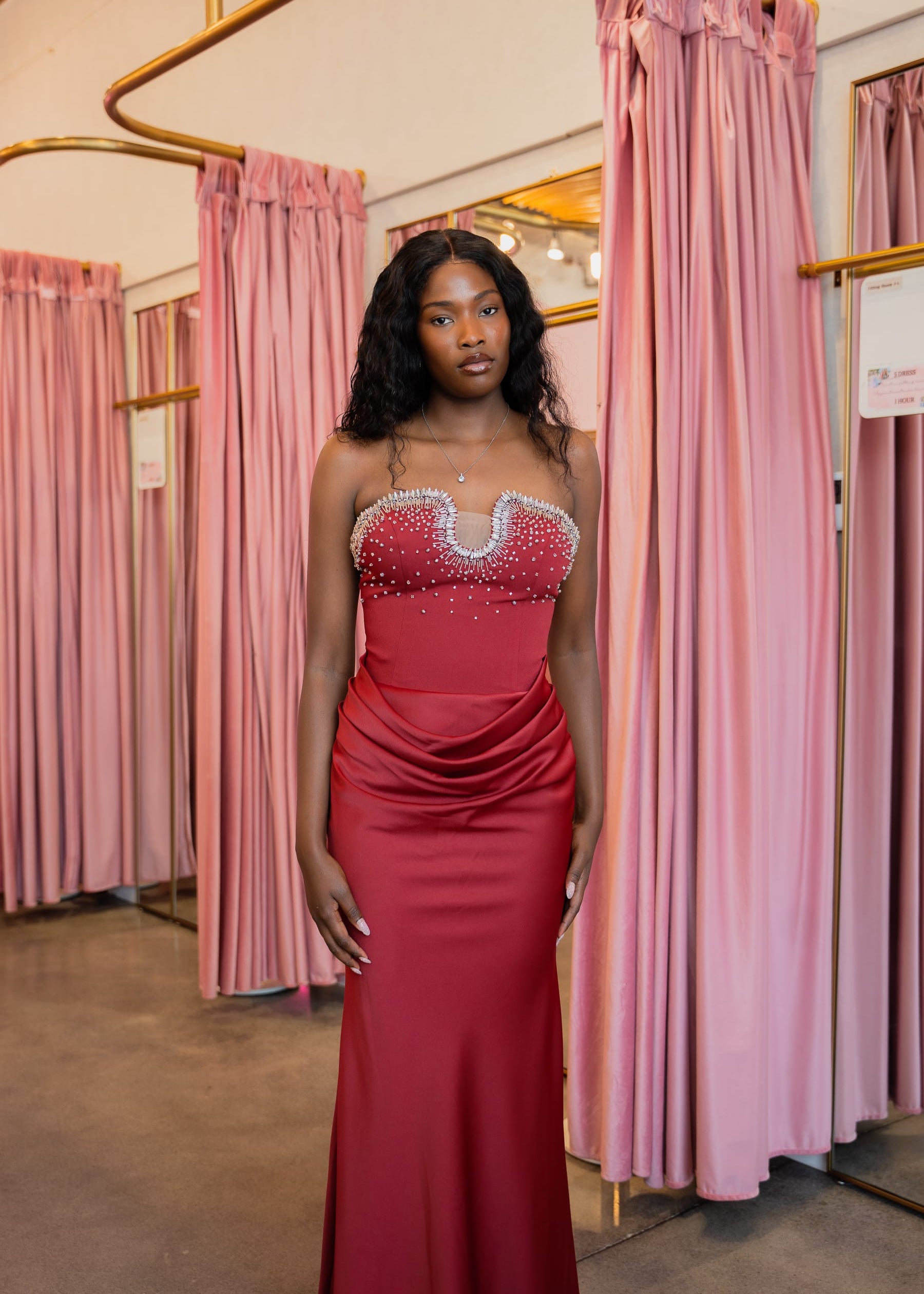 - burgundy